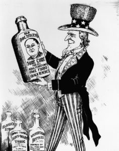 Uncle Sam cartoon