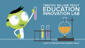 Wisconsin Public Television and the University of Wisconsin-Madison announce the Timothy William Trout Education Innovation Lab