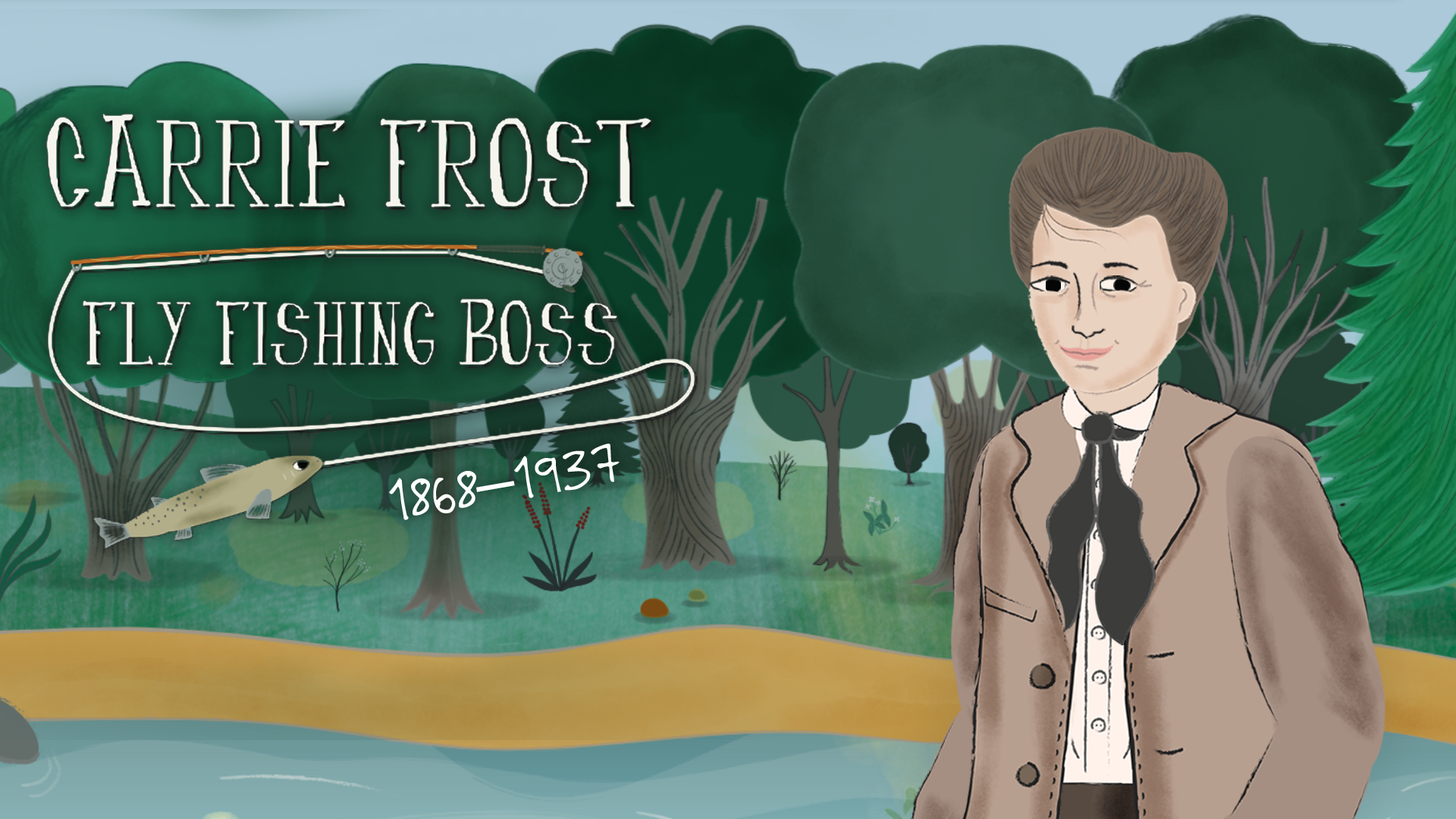 New PBS Wisconsin Education Resource Explores Life of Fly Fishing  Entrepreneur Carrie Frost - PBS Wisconsin