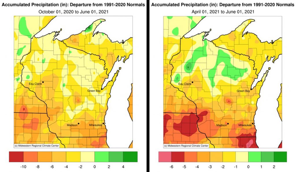A Wet Decade Shifts To Drought In Southern Wisconsin