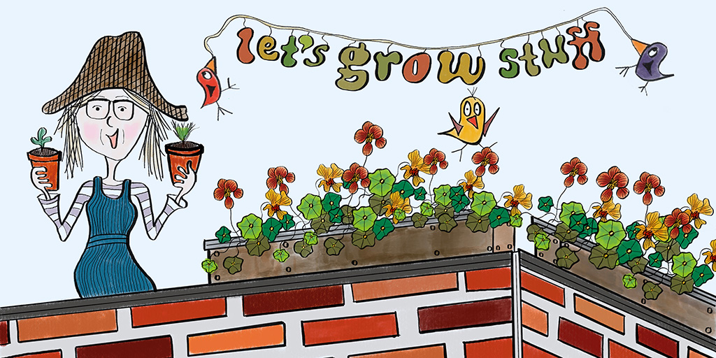 Let's Grow Stuff: You, me and a balcony! - Vimarsana News