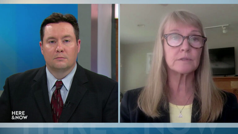 A split screen shows Zac Schultz and Dr. Beth Neary in different locations.