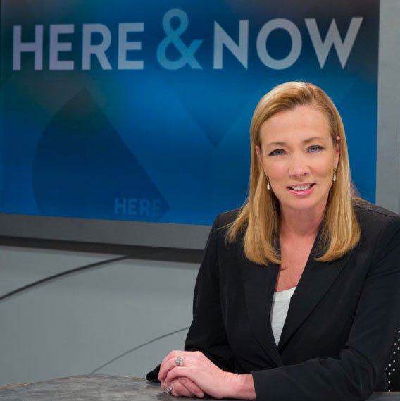 Here & Now anchor Frederica Freyberg