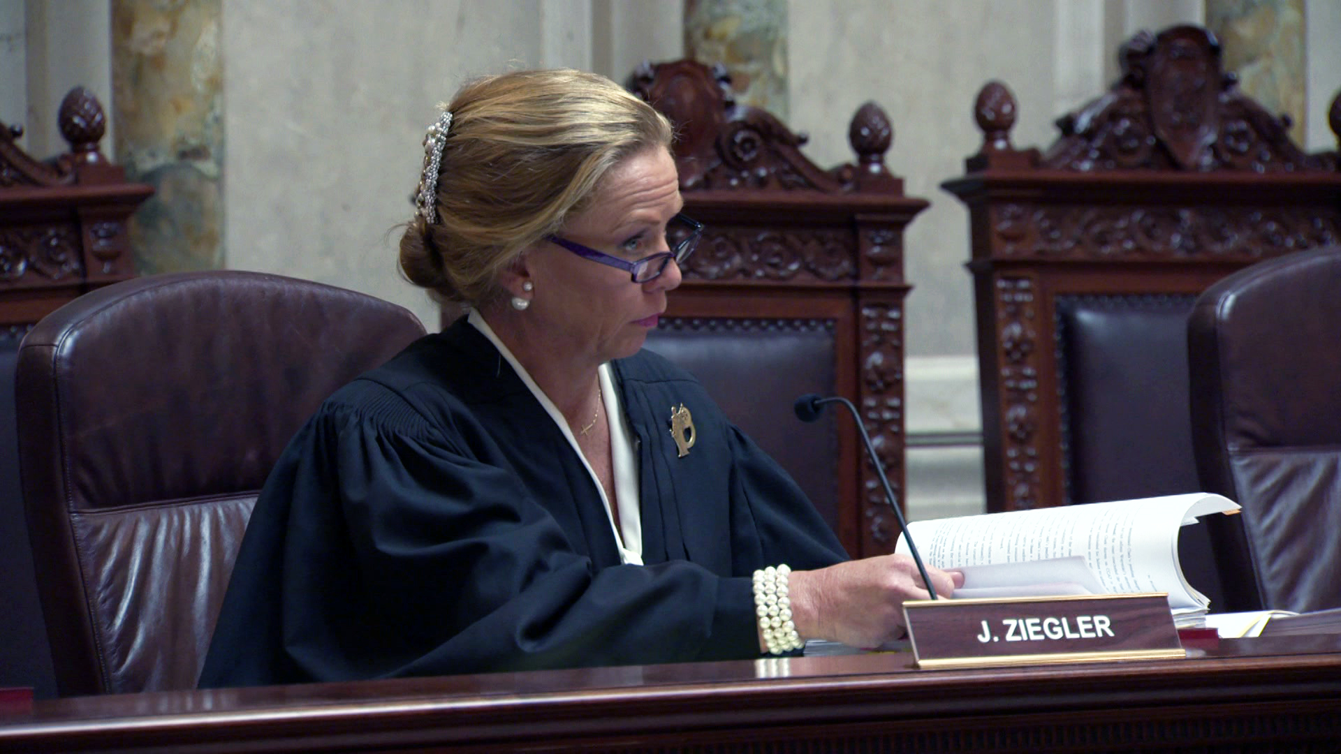 Wisconsin Supreme Court Justices Vote Ziegler To Second Term As Chief