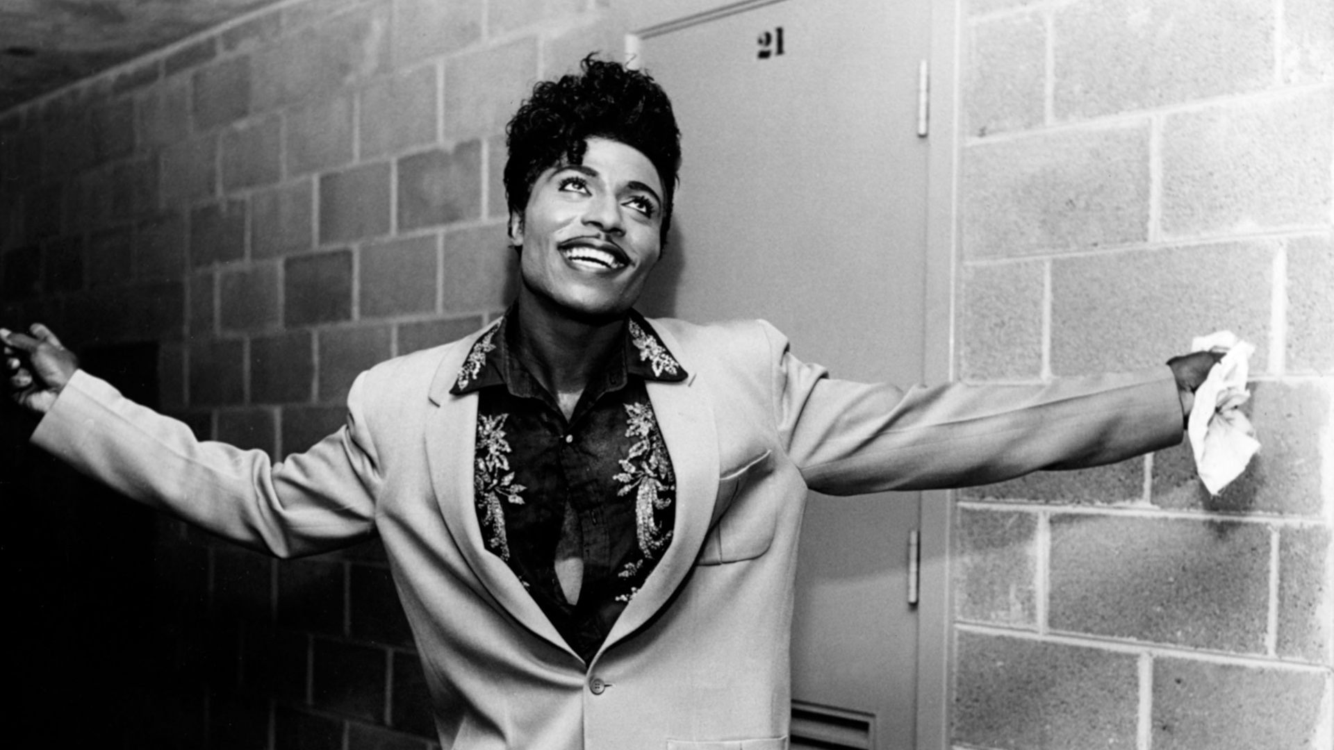 Musician Little Richard poses for the camera.