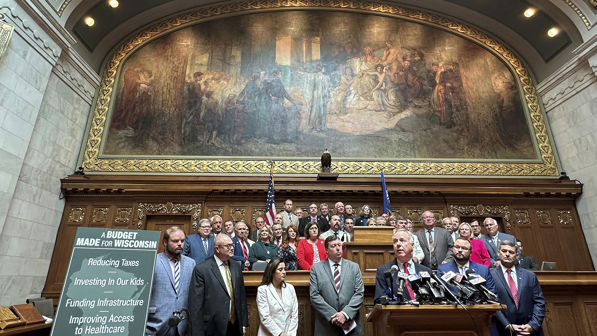 Wisconsin Assembly passes 202325 budget, which goes to governor for review