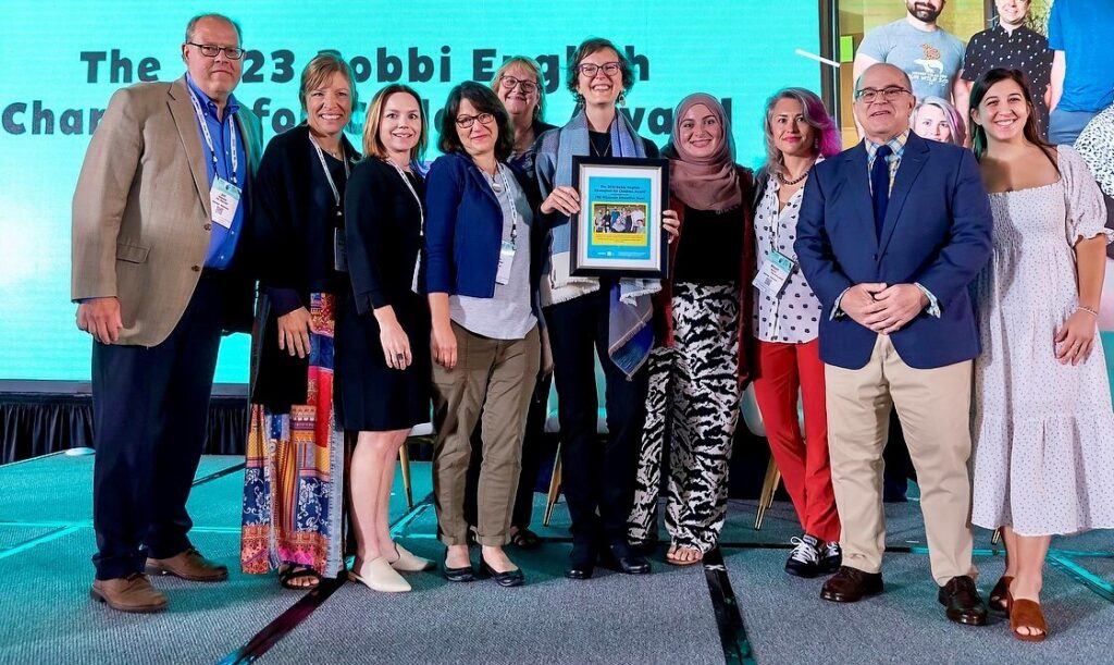 PBS Wisconsin Education Team Receives Bobbi English Champion for Children Award 