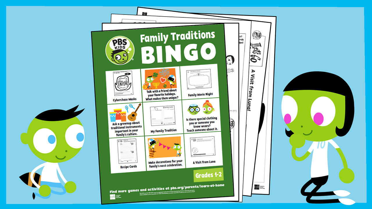 Being Kind Bingo: PreK and K, PBS KIDS