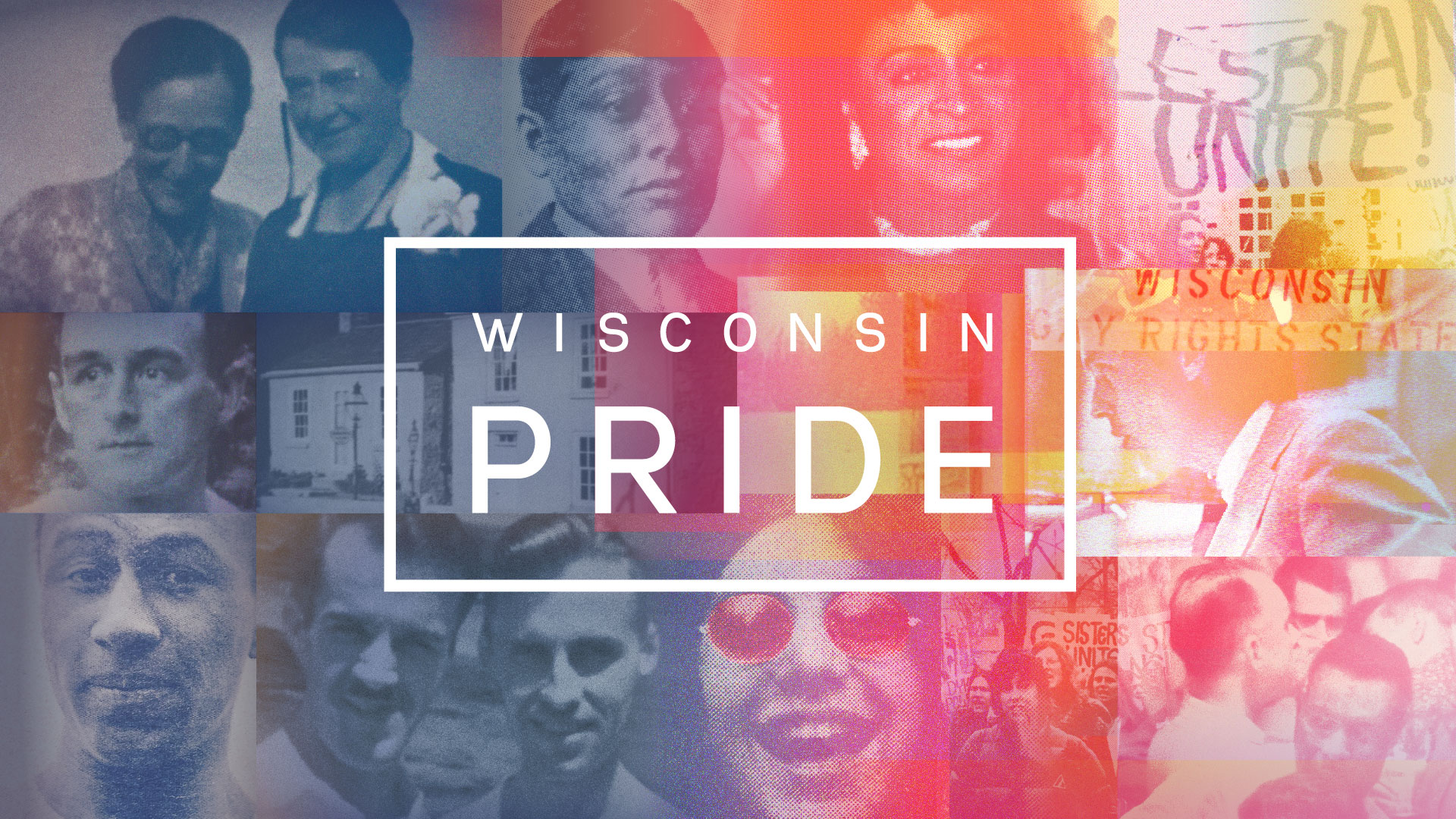 Poster for the documentary Wisconsin Pride.