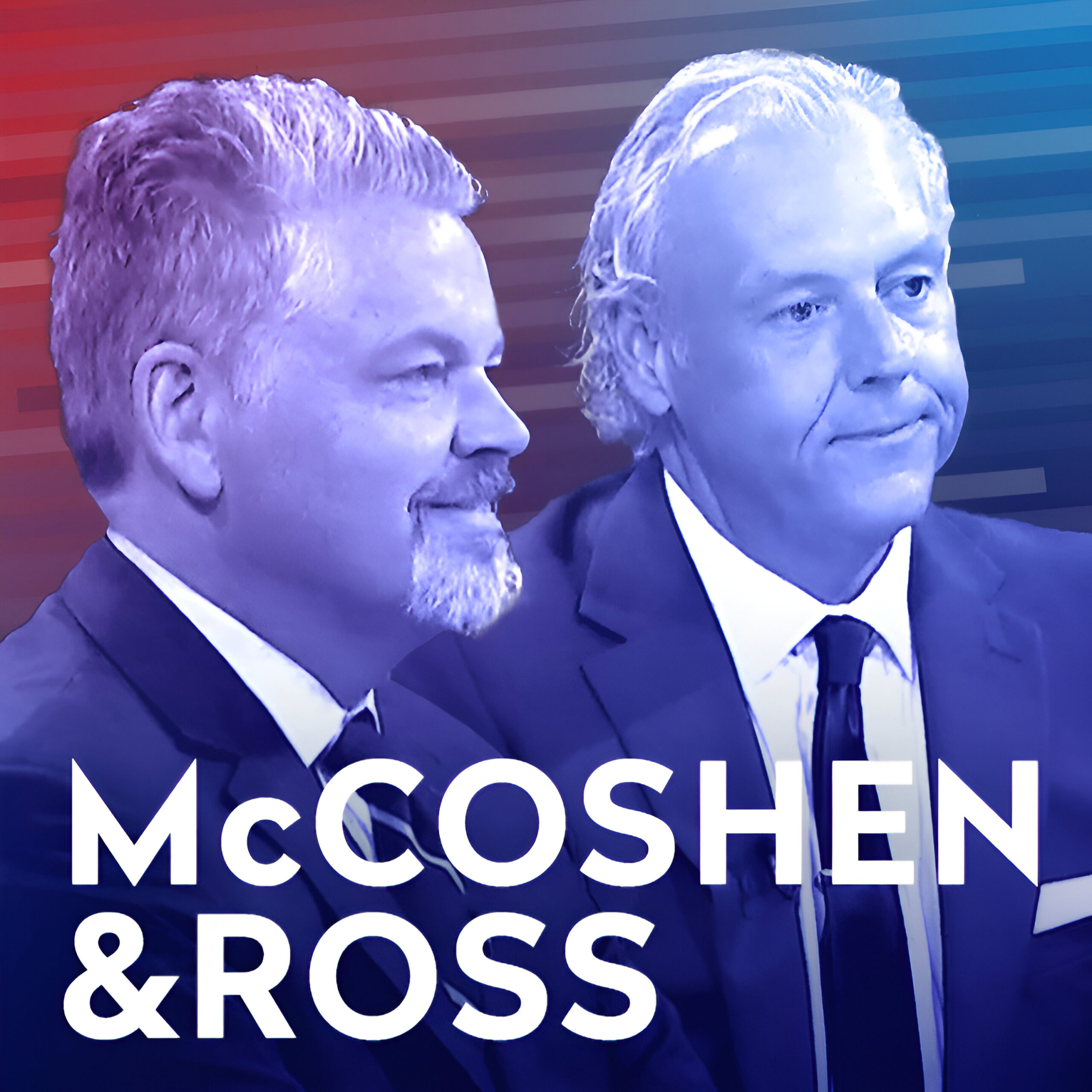 Logo for the McCoshen & Ross | Live at the RNC: Optics, immigration and abortion Podcast