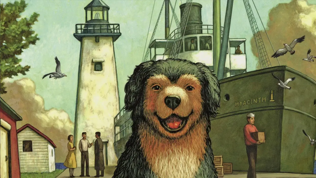 The big work of being a lighthouse dog