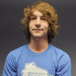 Portrait of PBS Wisconsin canvas team member Chris Oflyng