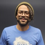 Portrait of PBS Wisconsin canvas team member Clayton Godby