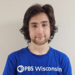 Portrait of PBS Wisconsin canvas team member Gavin Garthwaite