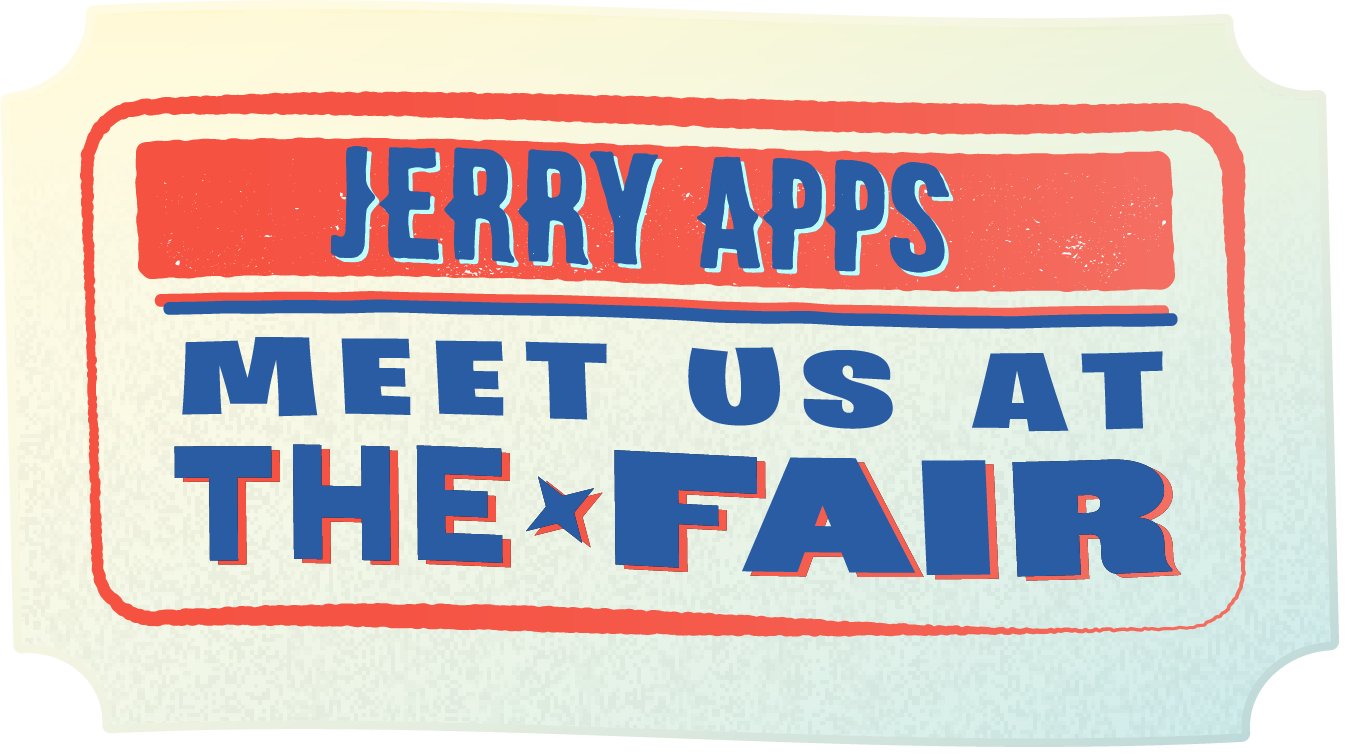 Jerry Apps: Meet Us at the Fair Logo Jerry Apps: Meet Us at the Fair Logo