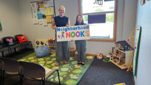  PBS Wisconsin Education and community partners support early learning for Beloit families with Neighborhood Nooks