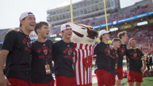 If you want to be a [Bucky] Badger, just come along with former mascot Cecil Powless