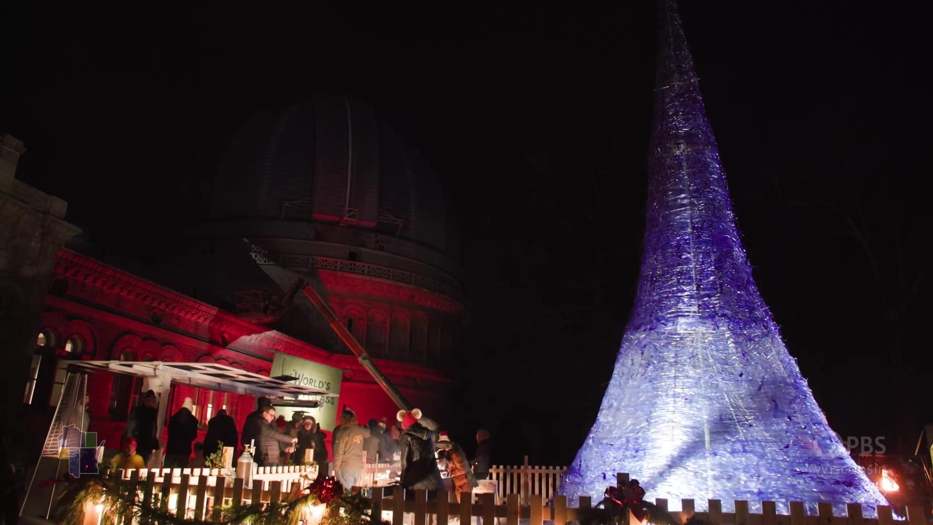 Creating the world's tallest glass tree