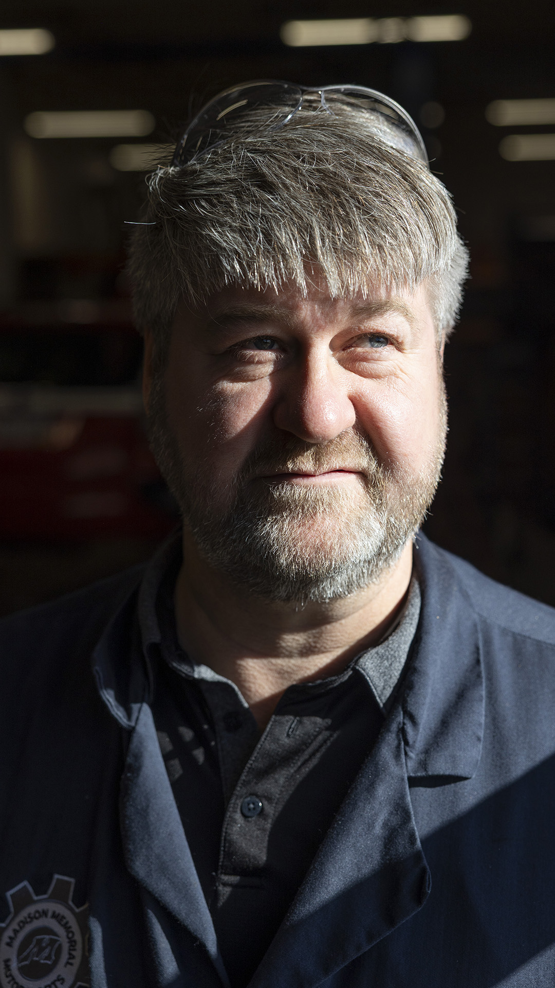 Miles Tokheim poses for a portrait.