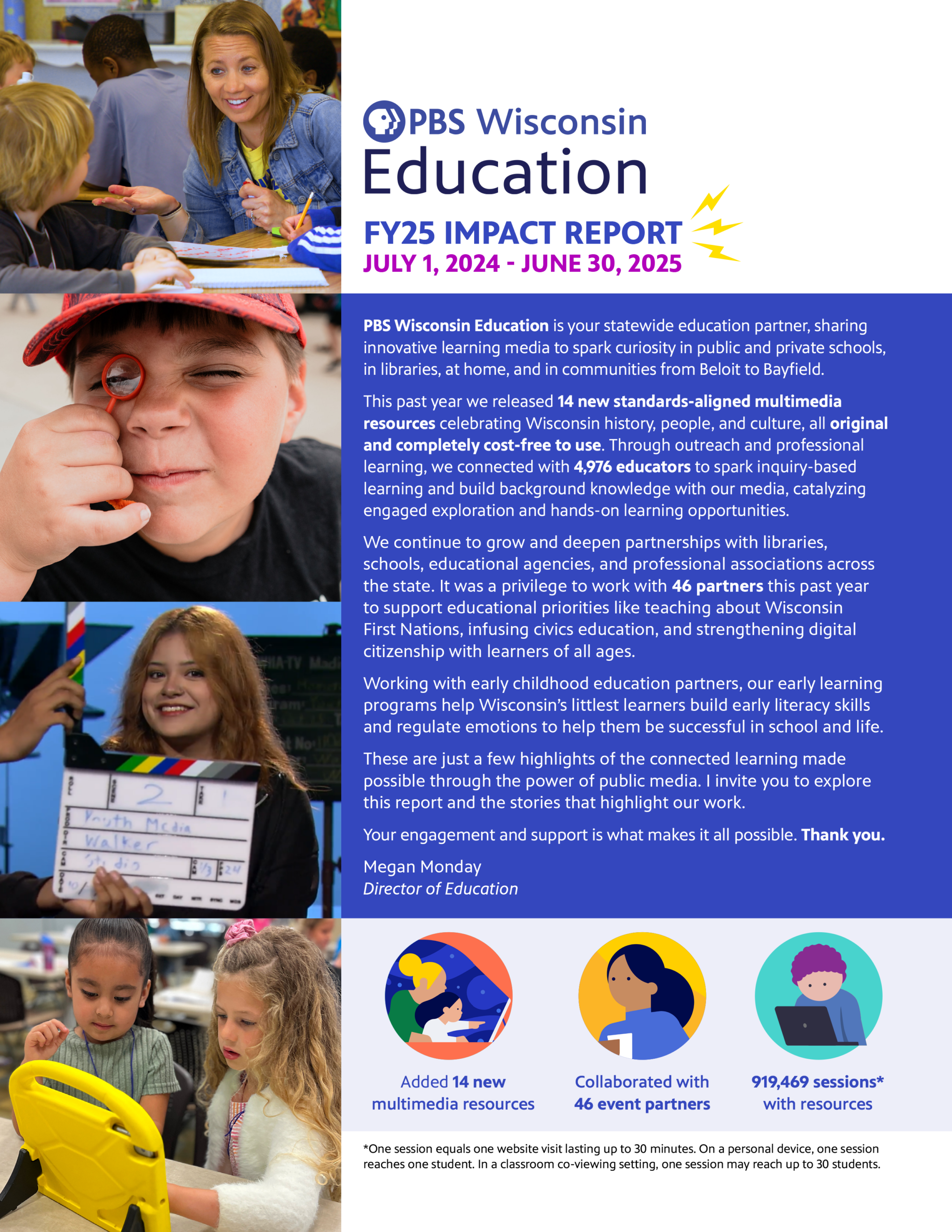 FY25 Education Impact Report FY25 Education Impact Report