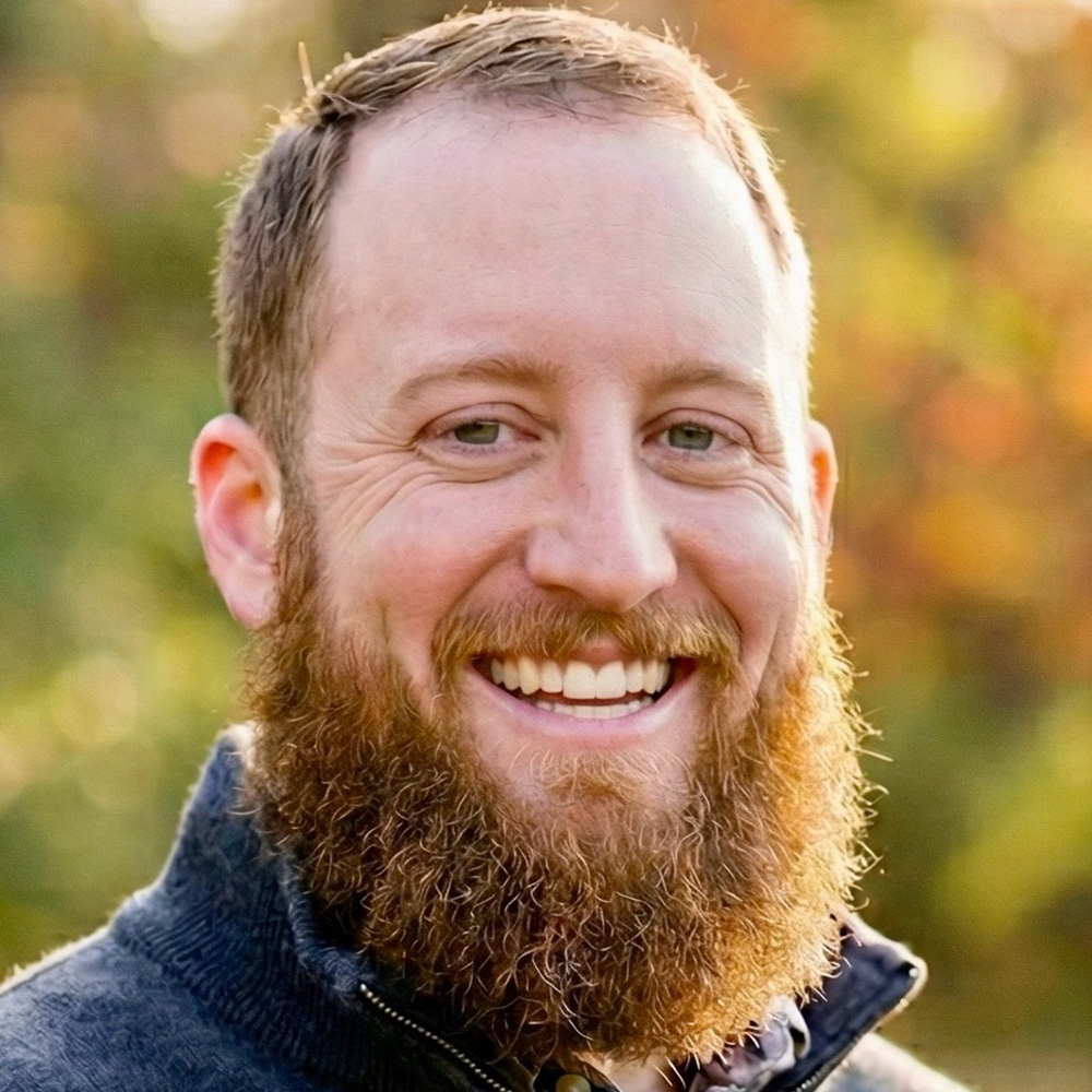 Travis Beckius poses for a portrait.