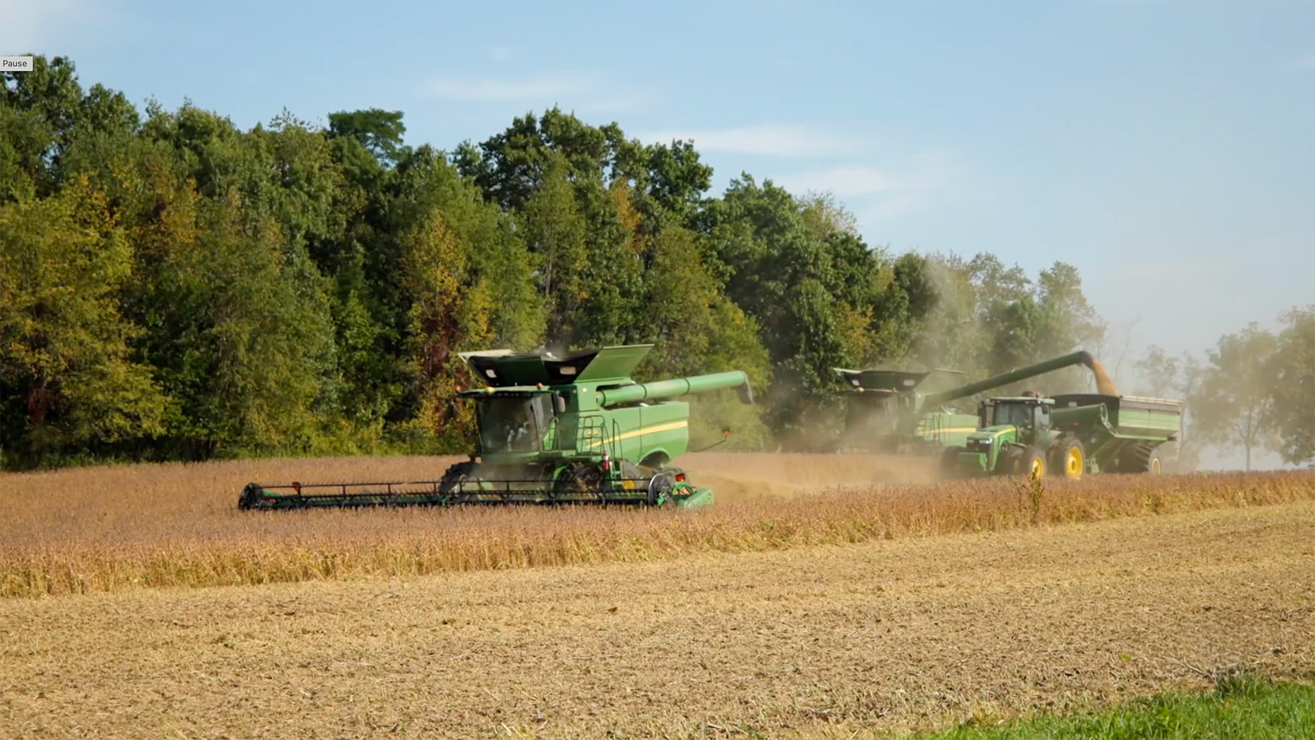 Here & Now reports on Wisconsin soybean farmers. (Source: PBS Wisconsin)