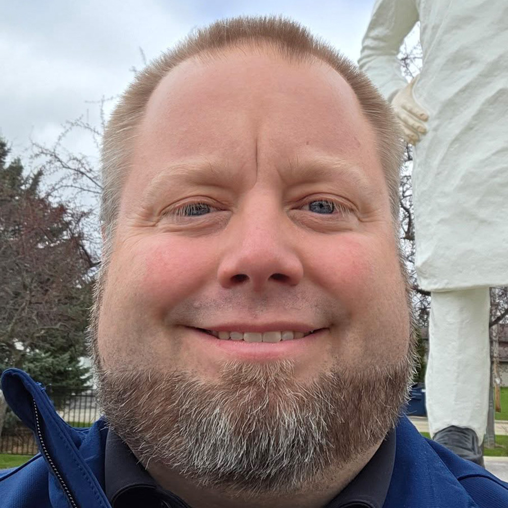 David Schupbach poses for a portrait.