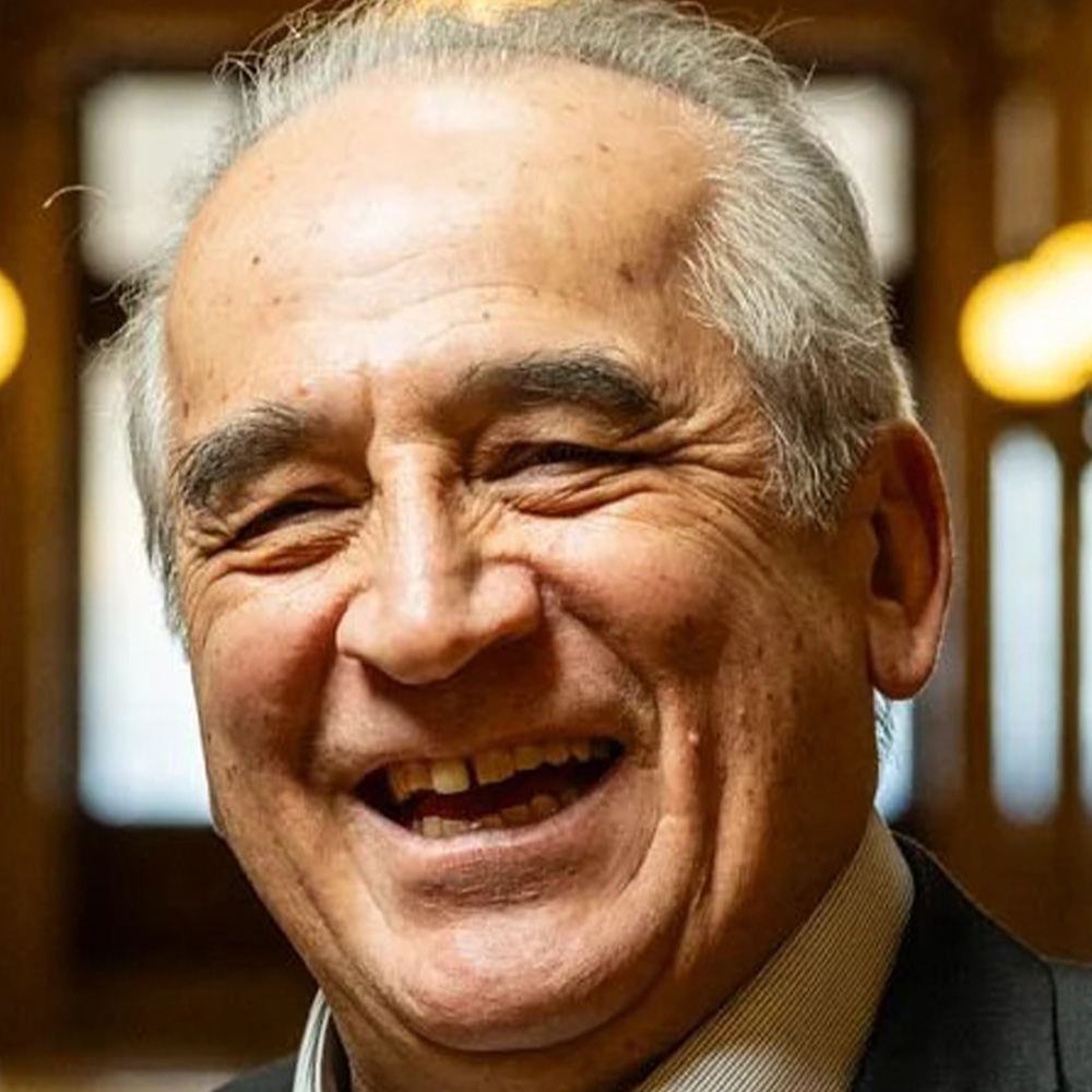 Tony Castañeda poses for a portrait.