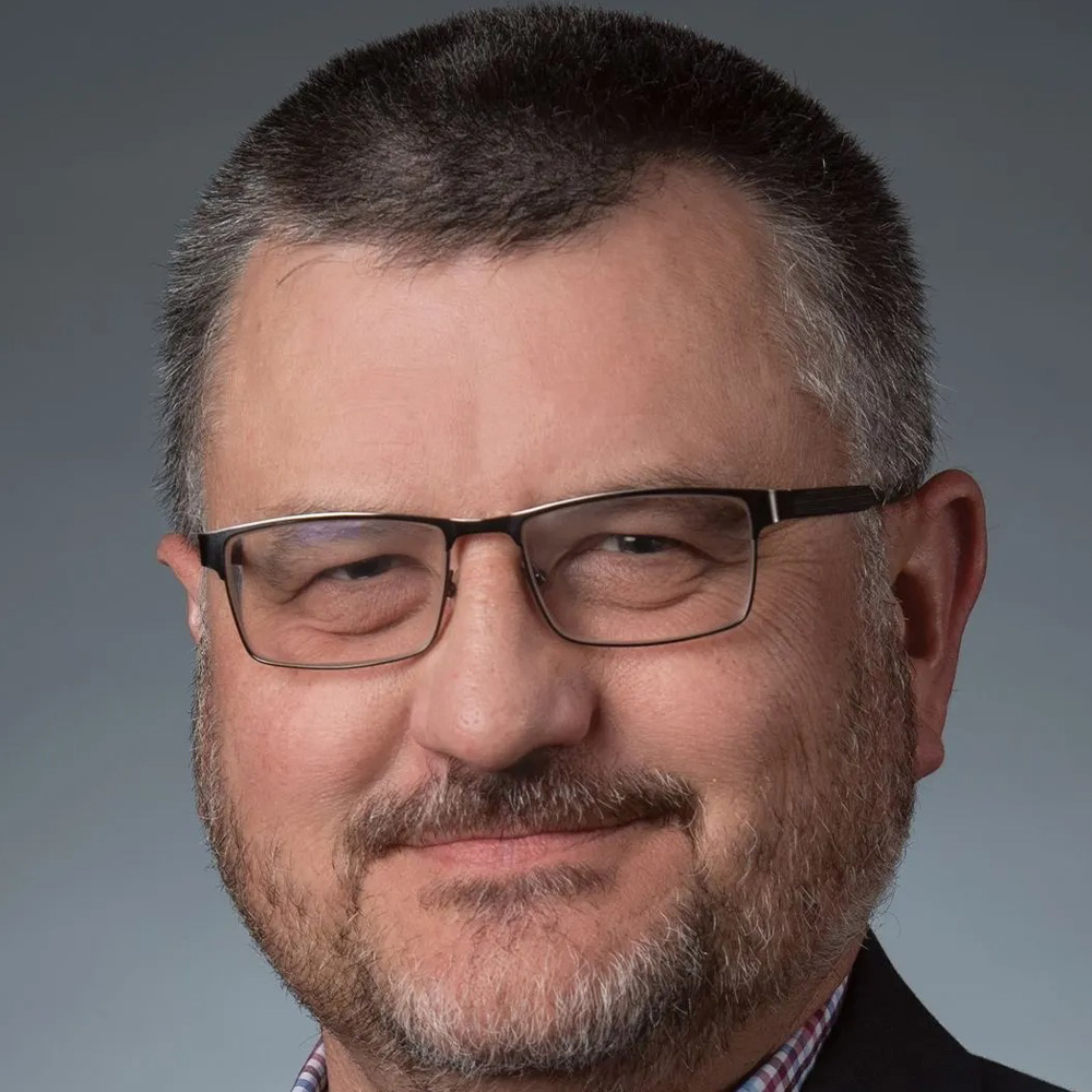Kevin Krentz poses for a portrait.