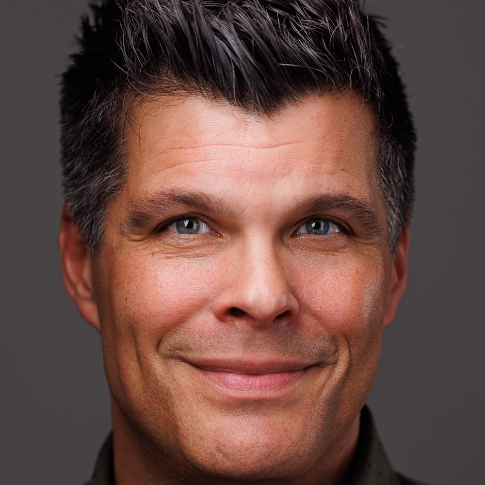 Matthew Arndt poses for a portrait.